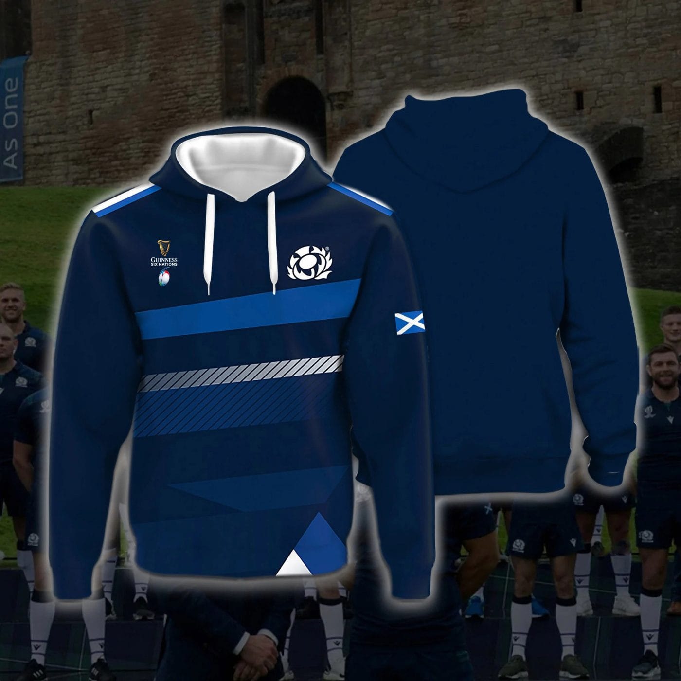 Scotland Rugby Team – Six Nations Championship 2024 HDSC1 Hoodie ...