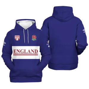 England Rugby Team – Six Nations Championship 2026 MUK3 Luxury Hoodie