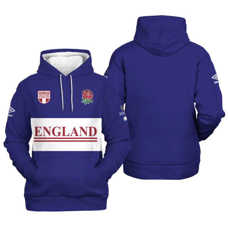 England Rugby Team Six Nations Championship 2024 MUK3 Luxury Hoodie