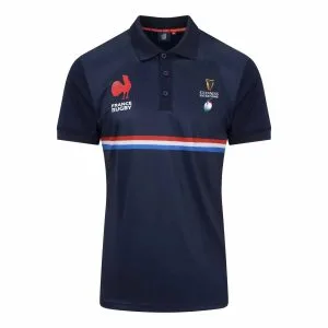 Équipe de France de Rugby à XV – Tournoi des Six Nations 2026 – Vêtements de Luxe PLFR4 Luxury Polo