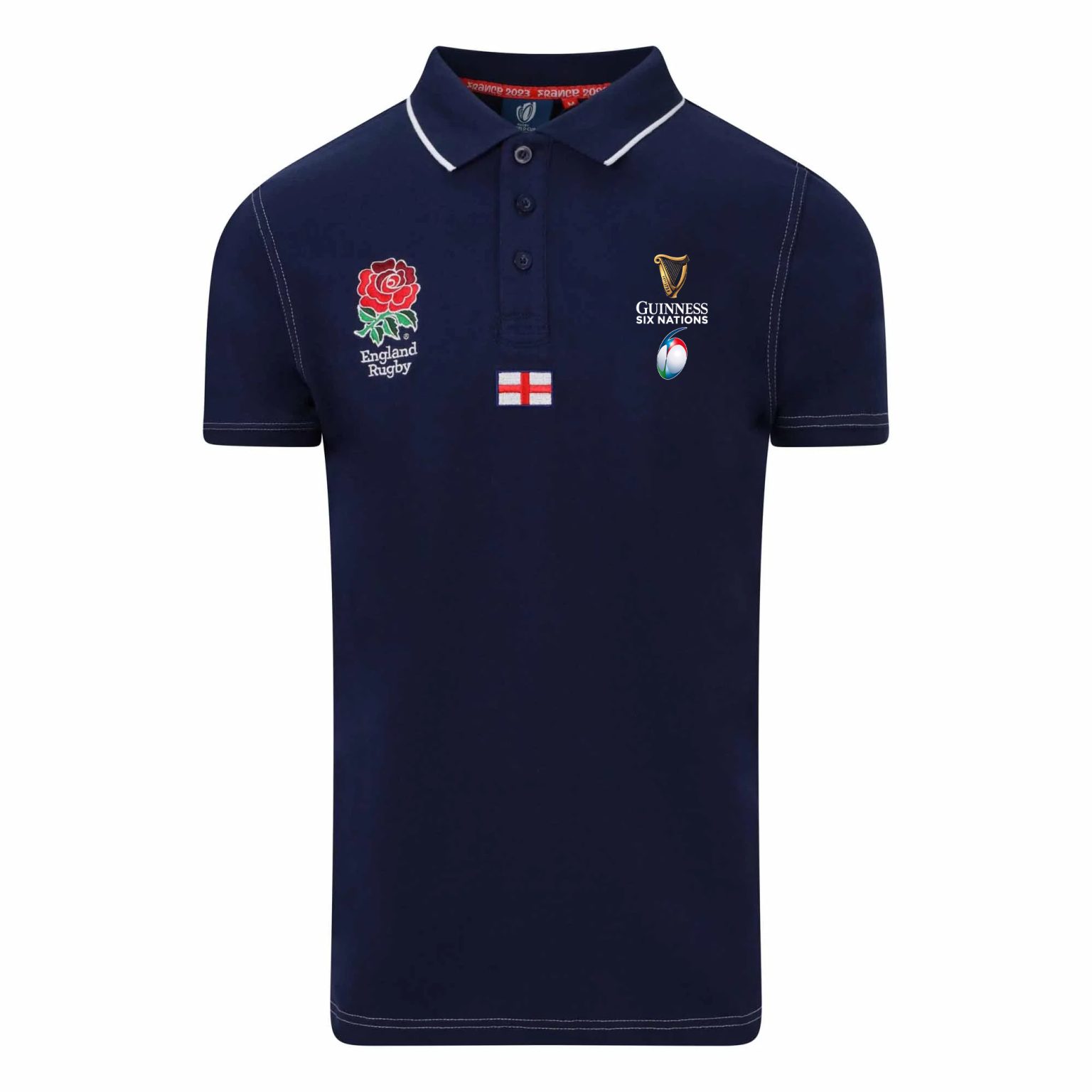 England Rugby Team – Six Nations Championship 2024 PLUK1 Luxury Polo ...