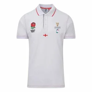 England Rugby Team – Six Nations Championship 2026 PLUK2 Luxury Polo