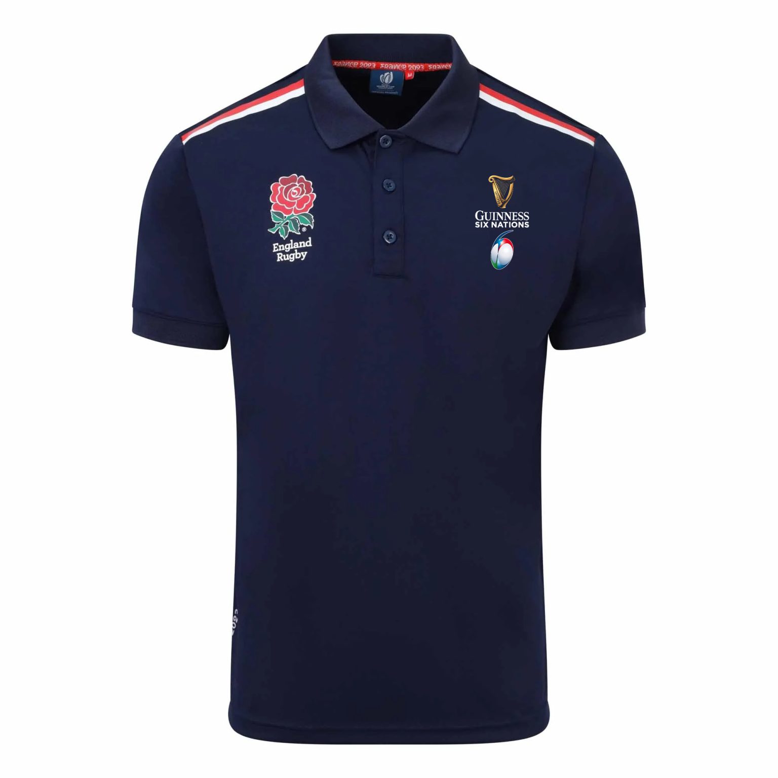 England Rugby Team Six Nations Championship 2024 PLUK3 Luxury Polo