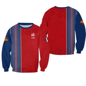 Équipe de France de Rugby à XV – Tournoi des Six Nations 2026 – Vêtements de Luxe MFR52 Pull