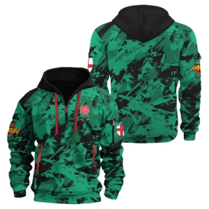 England Rugby Team – Six Nations Championship 2026 MUK51 Luxury Zip Hoodie