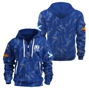 Scotland Rugby Team – Six Nations Championship 2026 MSC51 Luxury Zip Hoodie