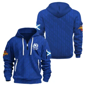 Scotland Rugby Team – Six Nations Championship 2026 MSC50 Luxury Zip Hoodie