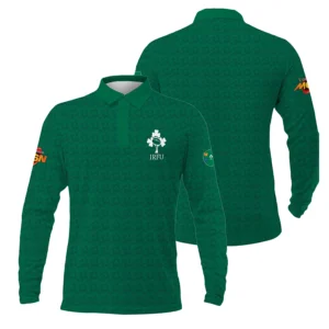 Ireland Rugby Team – Six Nations Championship 2026 MIE50 Luxury Long Polo
