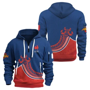 Équipe de France de Rugby à XV – Tournoi des Six Nations 2026 – Vêtements de Luxe MFR51 sweat à capuche zippé