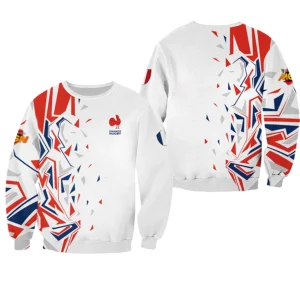Équipe de France de Rugby à XV – Tournoi des Six Nations 2026 – Vêtements de Luxe MFR50 Pull