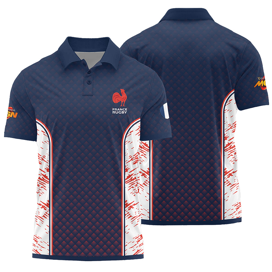 Équipe de France de Rugby à XV - Tournoi des Six Nations 2026 - Vêtements de Luxe MFR63