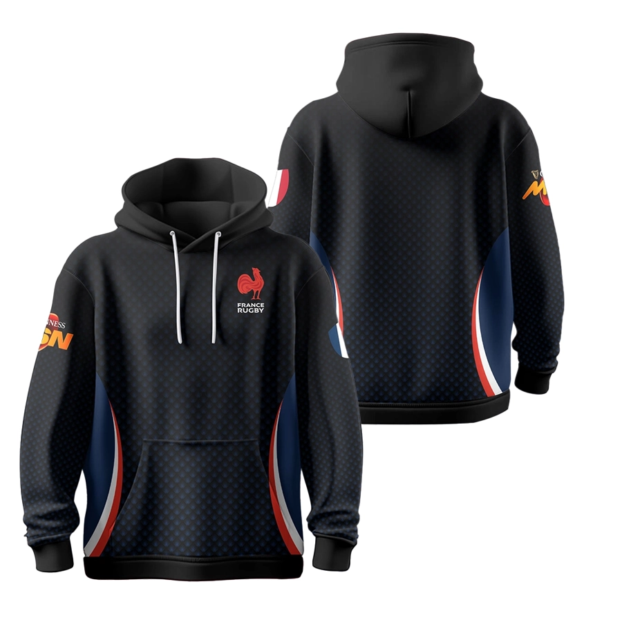 Équipe de France de Rugby à XV - Tournoi des Six Nations 2026 - Vêtements de Luxe MFR61 – Image 2