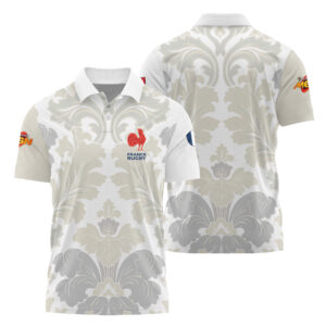 Équipe de France de Rugby à XV - Tournoi des Six Nations 2026 - Vêtements de Luxe MFR264 Polo