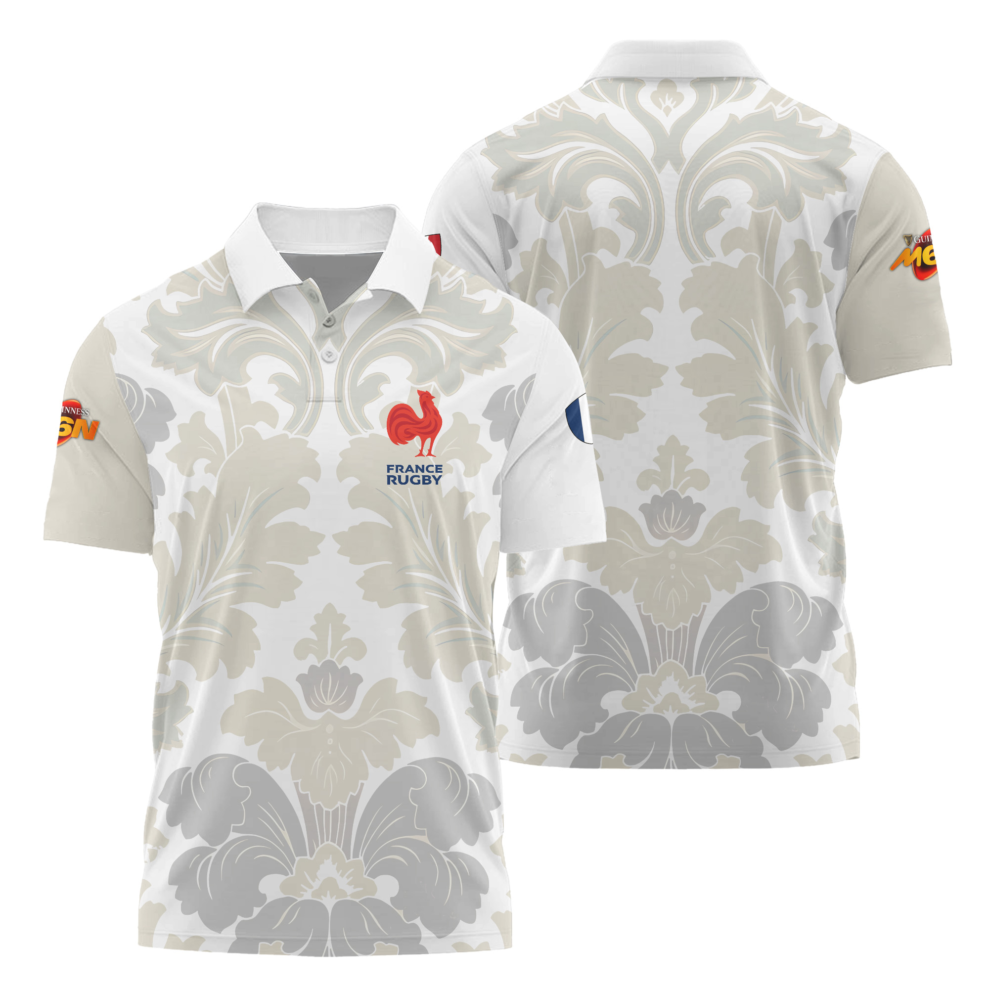 Équipe de France de Rugby à XV - Tournoi des Six Nations 2026 - Vêtements de Luxe MFR264 Polo