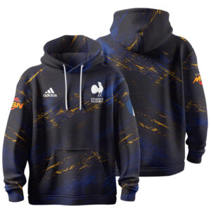 Équipe de France de Rugby à XV – Tournoi des Six Nations 2026 – Vêtements de Luxe MFR261 sweat à capuche