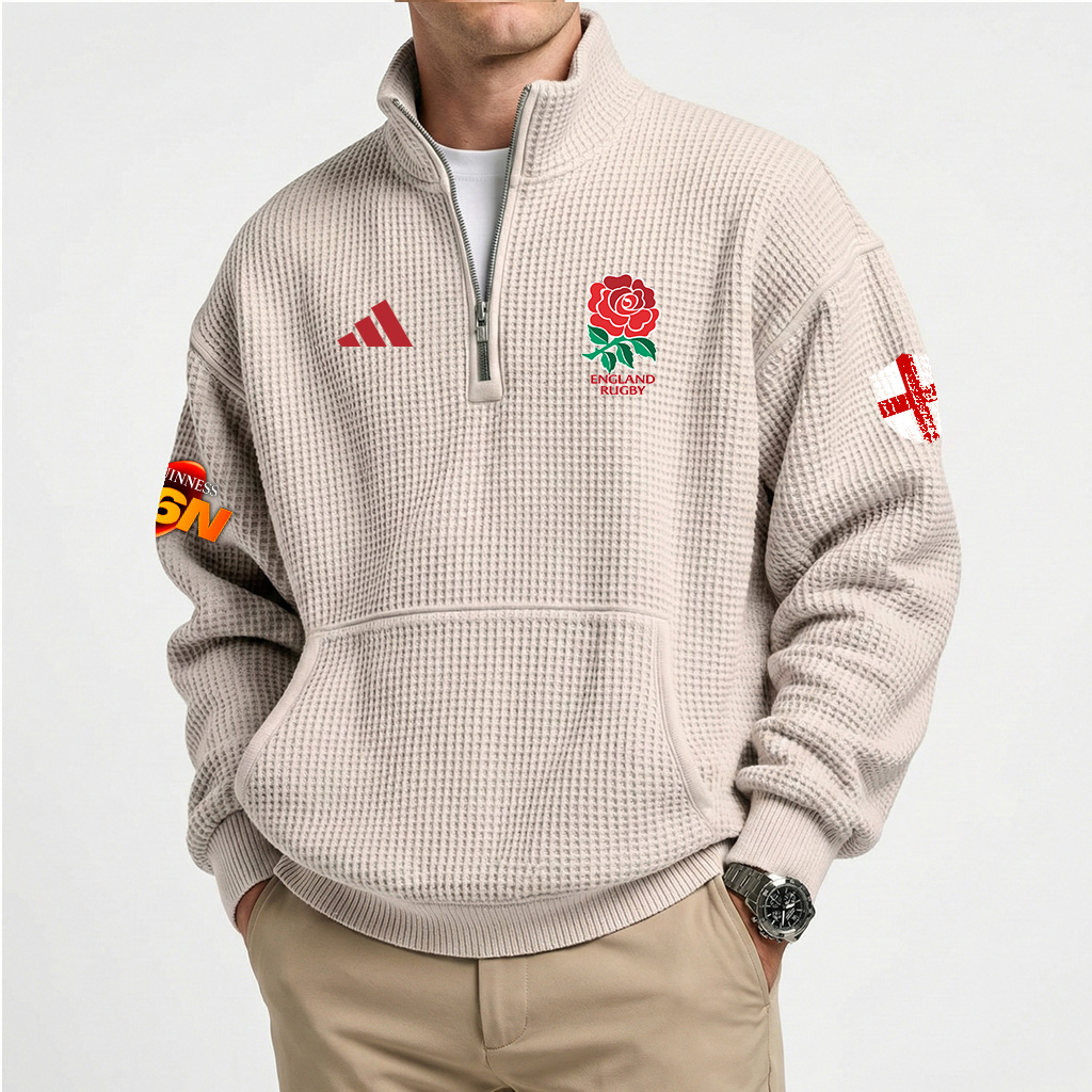 England Rugby Team – Six Nations Championship 2026 MUK101 Quarter- Zip - Image 11