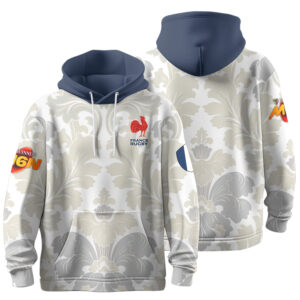 Équipe de France de Rugby à XV – Tournoi des Six Nations 2026 – Vêtements de Luxe MFR264 sweat à capuche