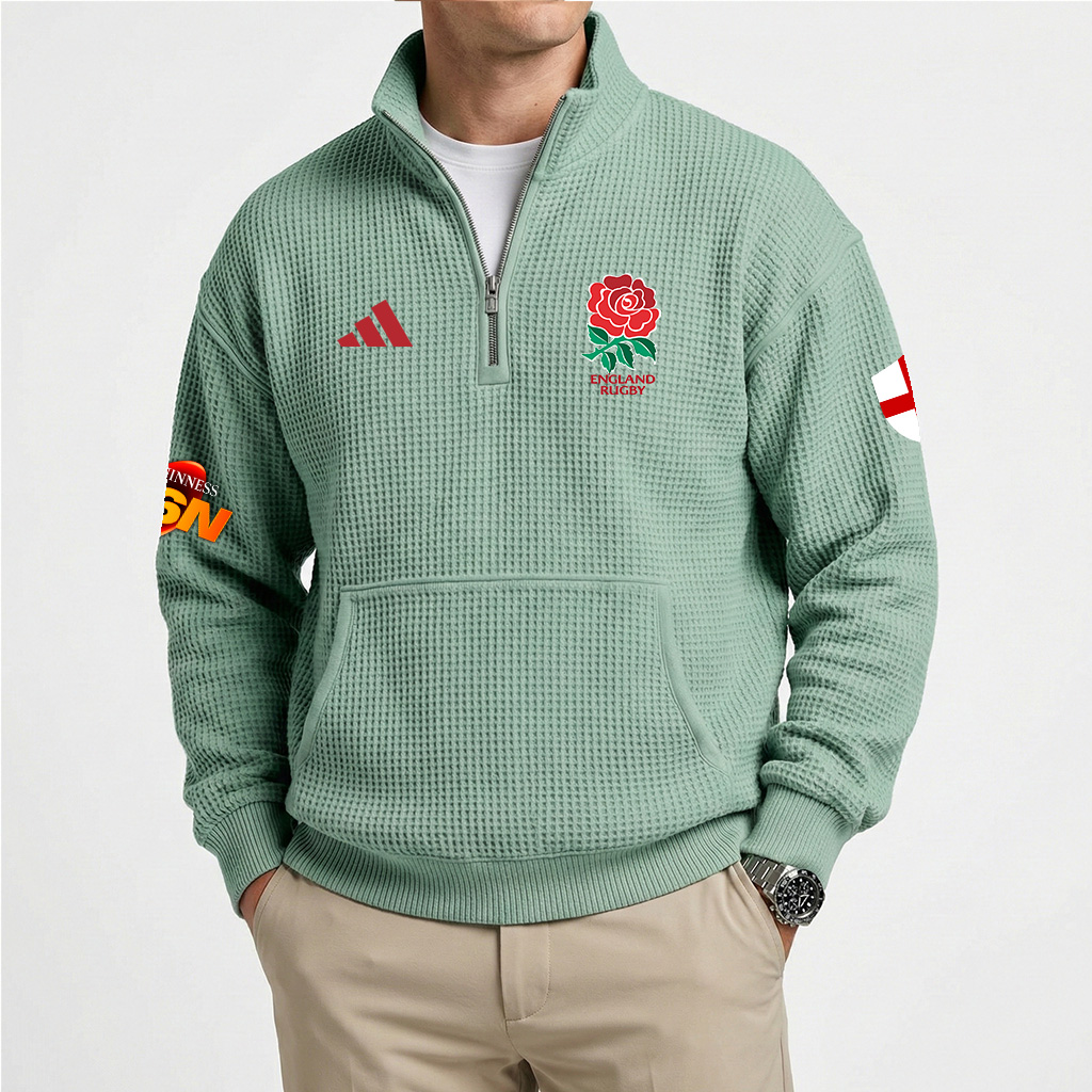 England Rugby Team – Six Nations Championship 2026 MUK101 Quarter- Zip - Image 7