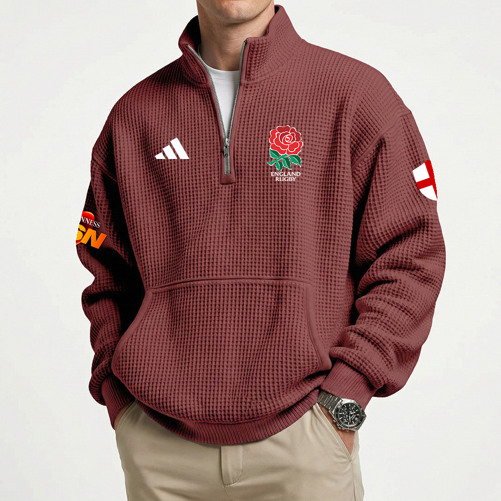 England Rugby Team – Six Nations Championship 2026 MUK101 Quarter- Zip