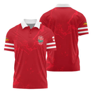 England Rugby Team – Six Nations Championship 2026 MUK262 Luxury Polo