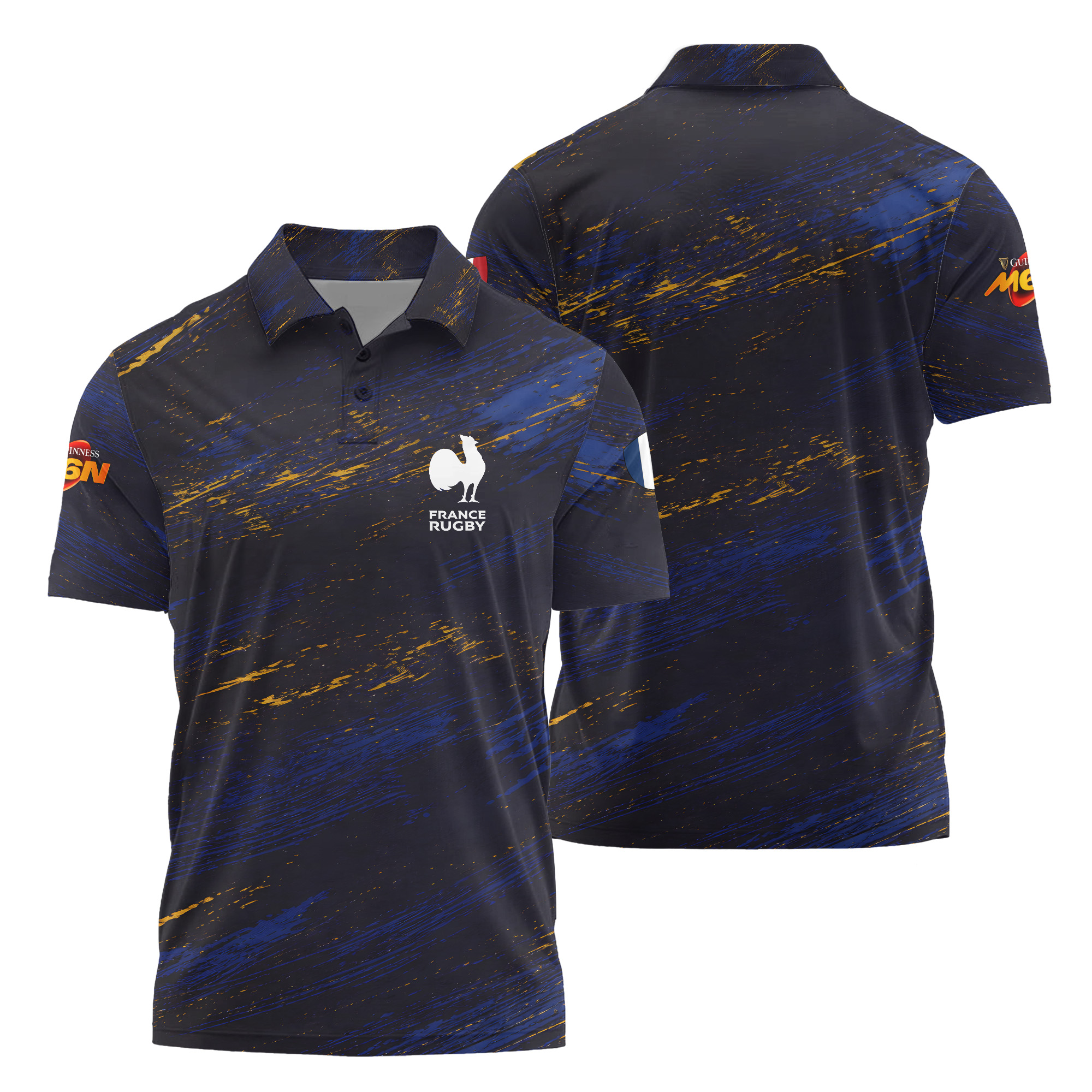 Équipe de France de Rugby à XV - Tournoi des Six Nations 2026 - Vêtements de Luxe MFR261 Polo