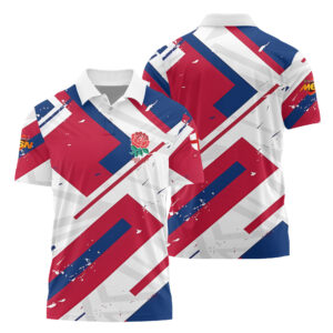 England Rugby Team – Six Nations Championship 2026 MUK261 Luxury Polo