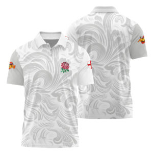 England Rugby Team – Six Nations Championship 2026 MUK264 Luxury Polo