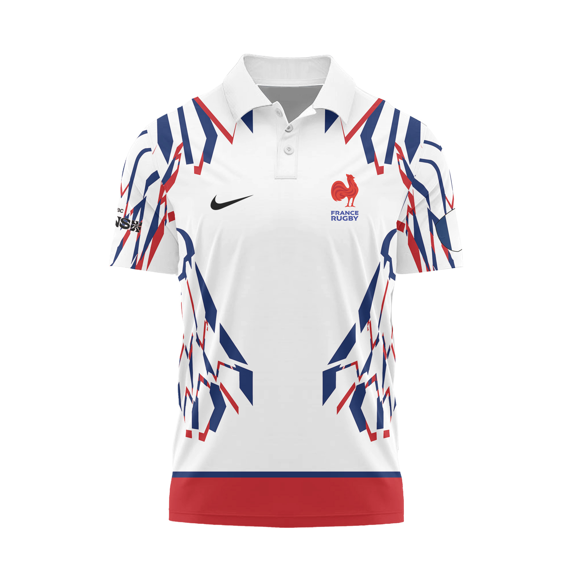 HSBC SVNS Bordeaux 2026 -Équipe de France de Rugby à XV 2026 - Vêtements de Luxe MFR105 Nike Polo – Image 2