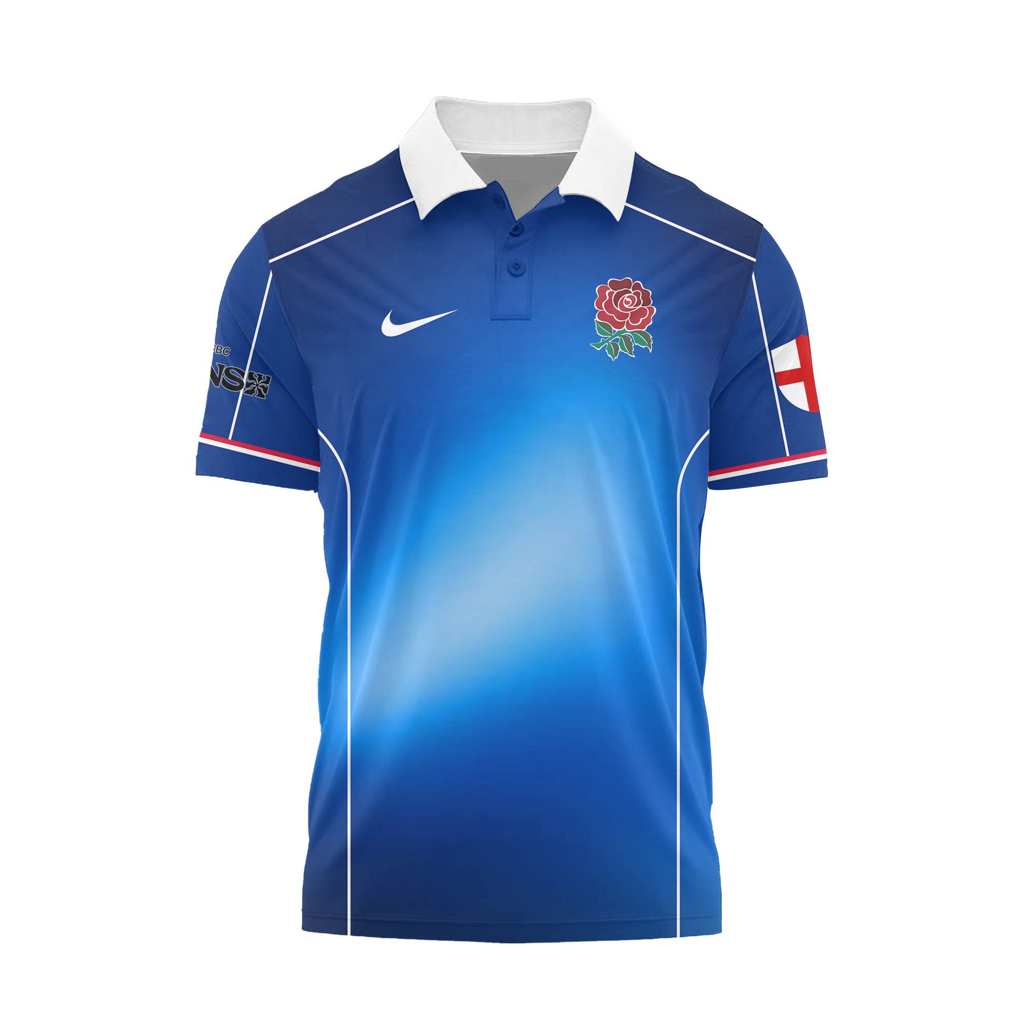 England National Rugby Sevens team – HSBC SVNS Bordeaux 2026 MUK101 Nike Luxury Polo - Image 2