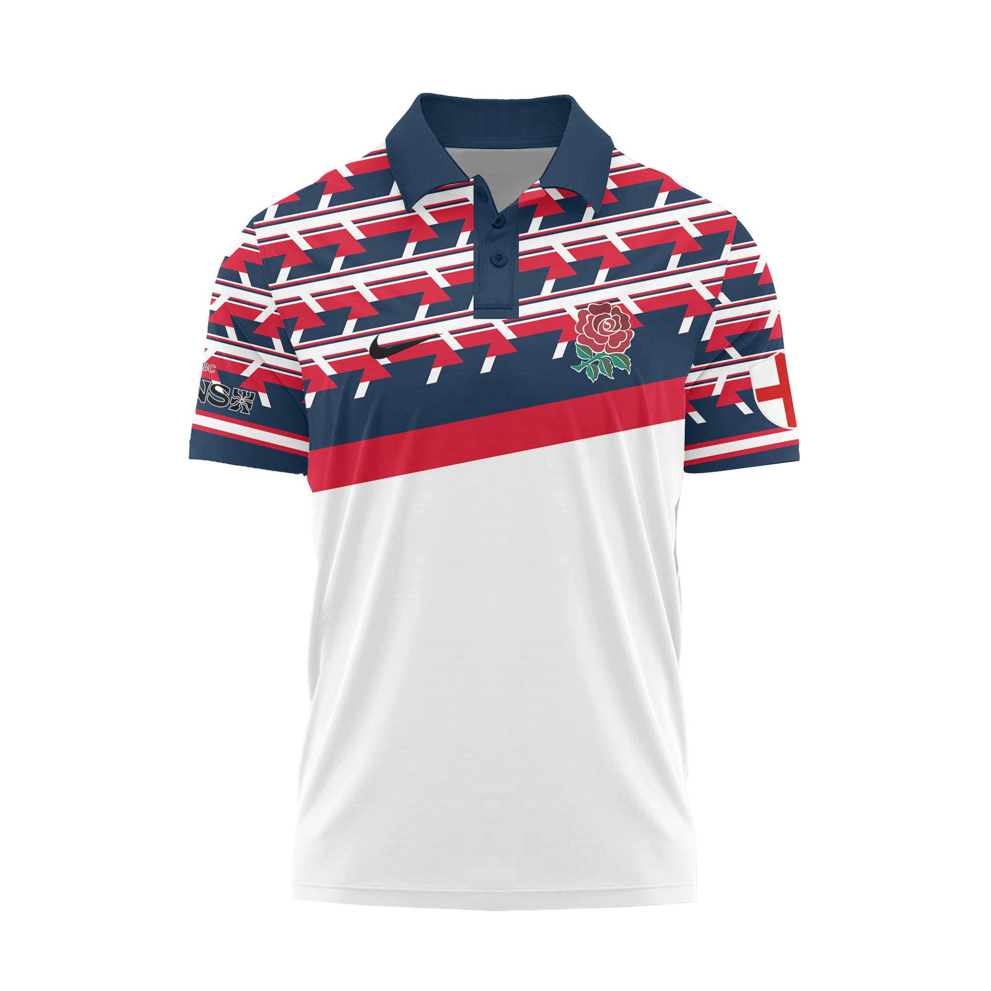 England National Rugby Sevens team – HSBC SVNS Bordeaux 2026 MUK103 Nike Luxury Polo - Image 2
