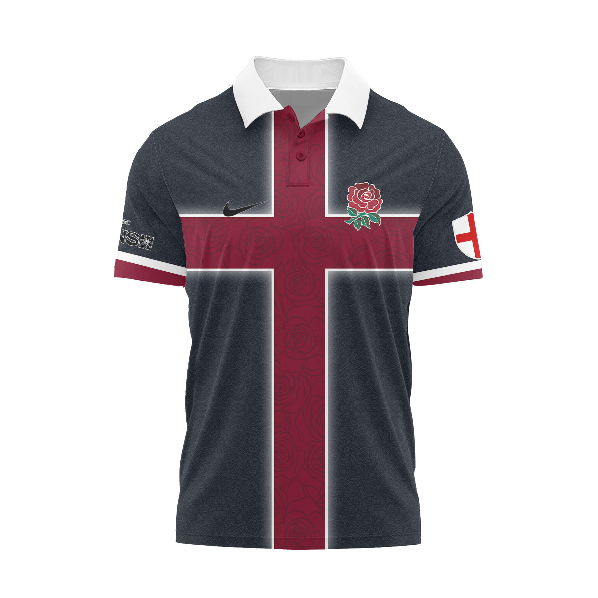 England National Rugby Sevens team – HSBC SVNS Bordeaux 2026 MUK109 Nike Luxury Polo - Image 2