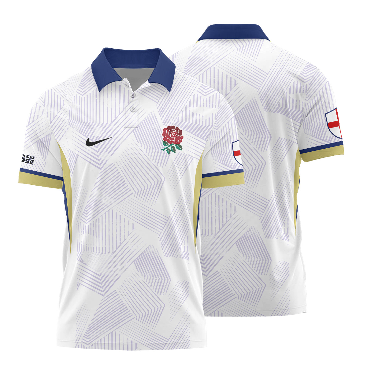 England National Rugby Sevens team – HSBC SVNS Bordeaux 2026 MUK108 Nike Luxury Polo