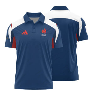 HSBC SVNS Bordeaux 2026 -Équipe de France de Rugby à XV 2026 - Vêtements de Luxe MFR101 Adidas Polo