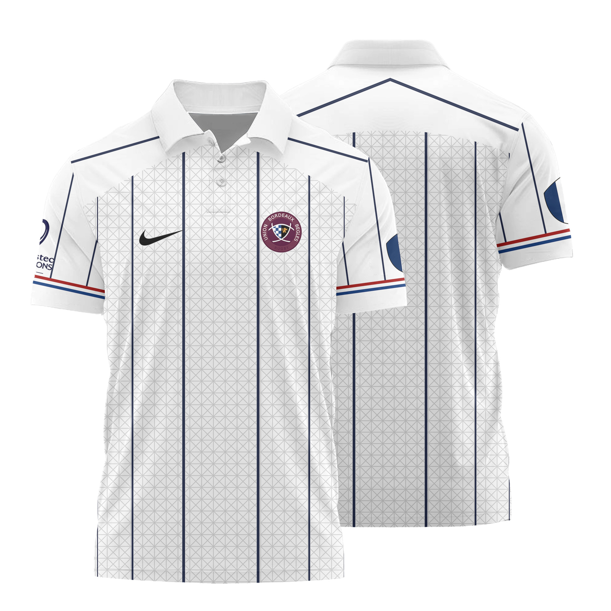 Union Bordeaux Bègles European Rugby Champions Cup 2026 Nike Polo – MFR107