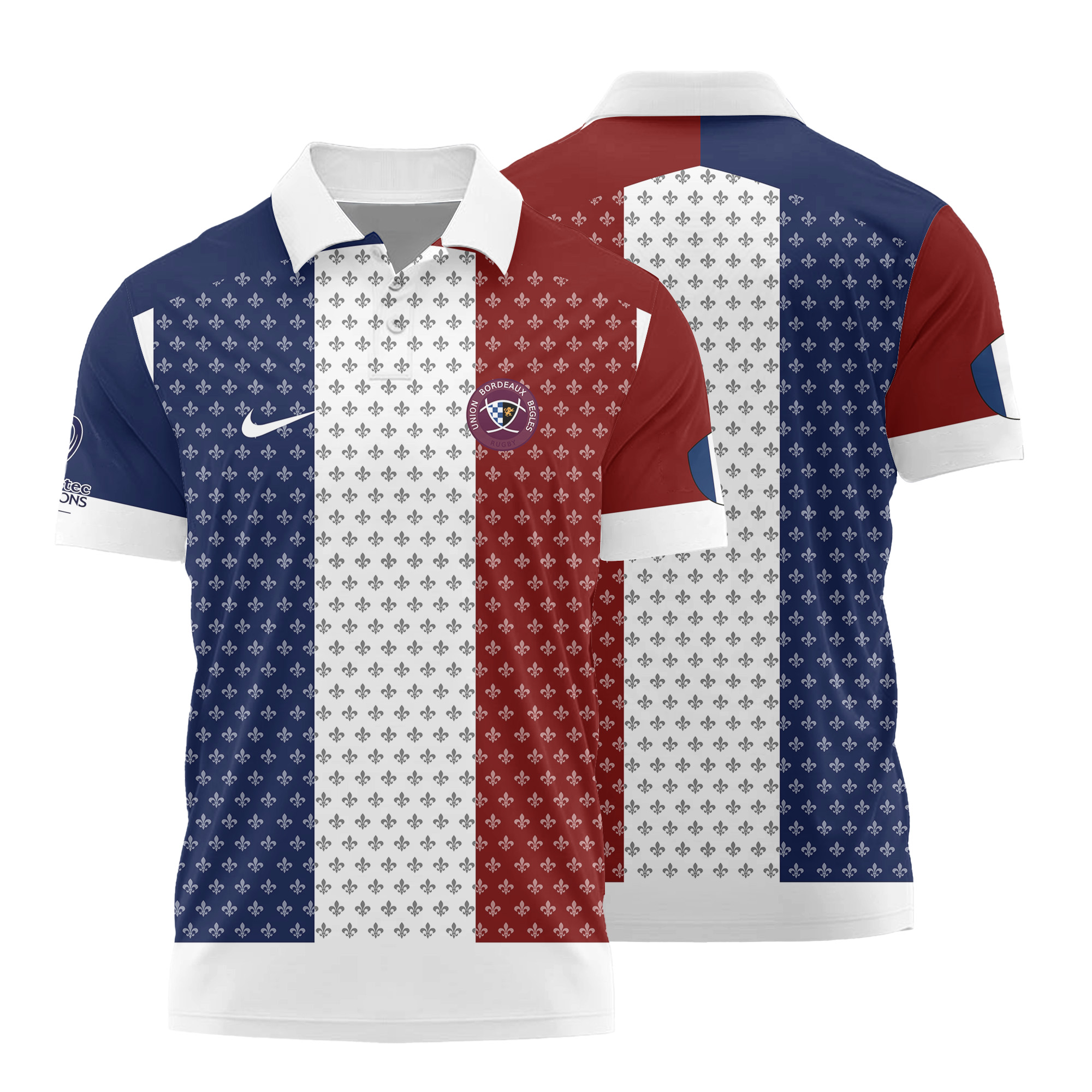 Union Bordeaux Bègles European Rugby Champions Cup 2026 Nike Polo – MFR108