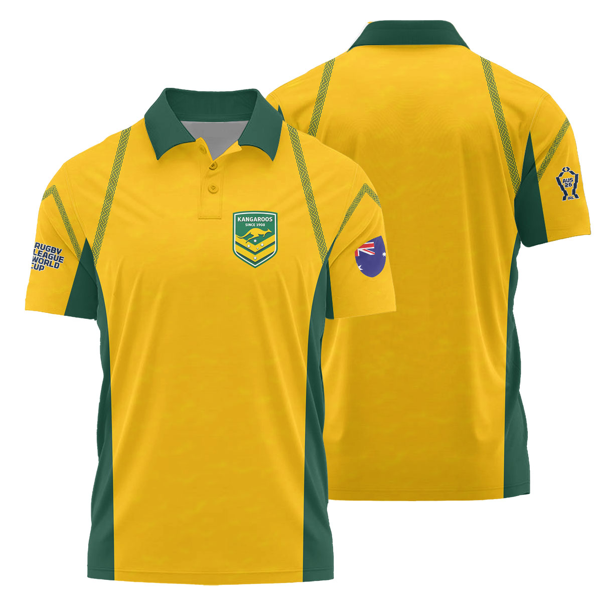 Australia Rugby League – 2026 World Cup Apparel Collection MAU102