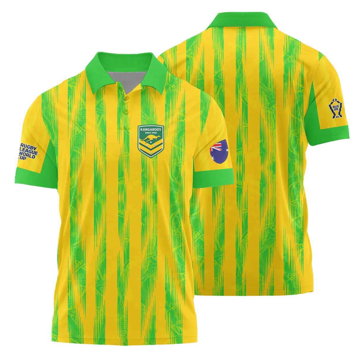 Australia Rugby League – 2026 World Cup Apparel Collection MAU104
