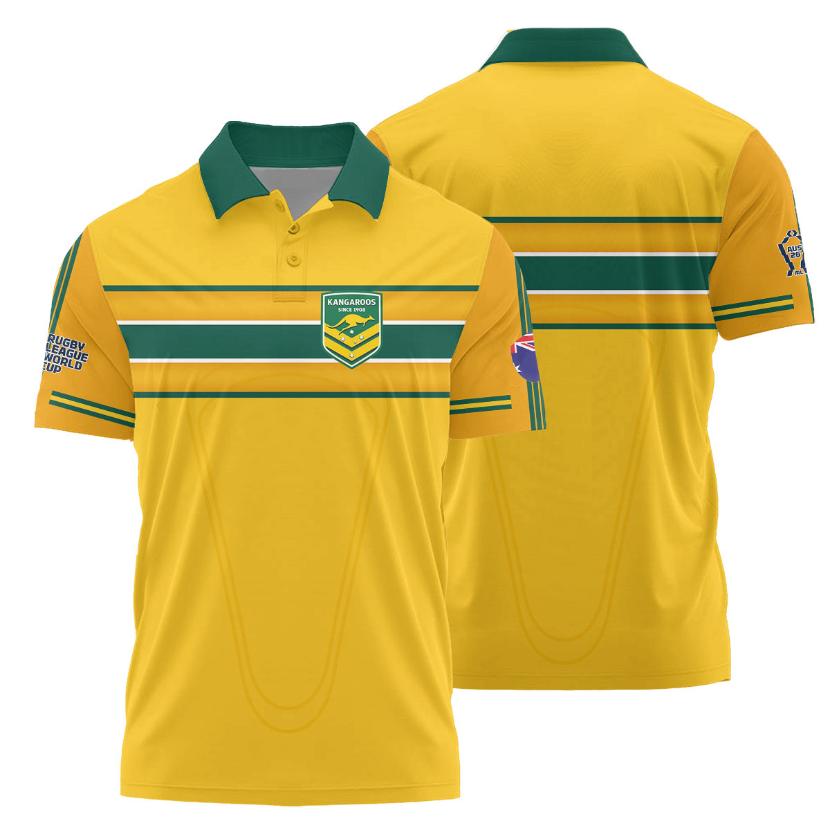 Australia Rugby League – 2026 World Cup Apparel Collection MAU110