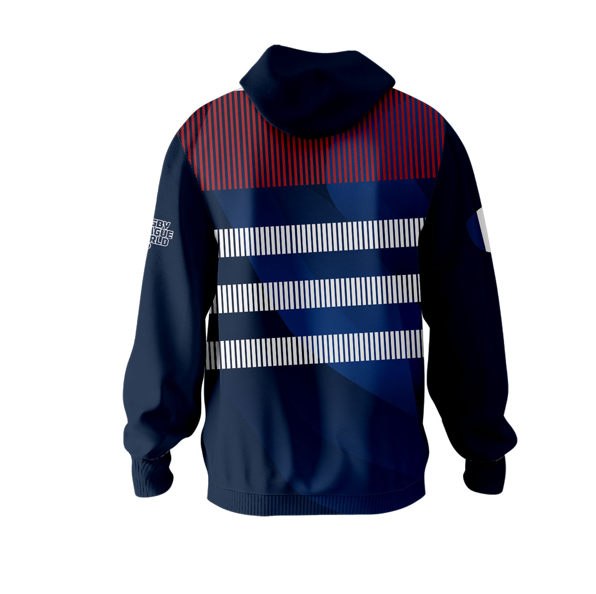 Sweat à capuche France Rugby à XIII - Coupe du Monde 2026 MFR106 – Image 3