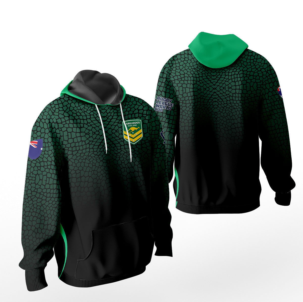 Australia Rugby League – 2026 World Cup Apparel Collection MAU101 - Image 2