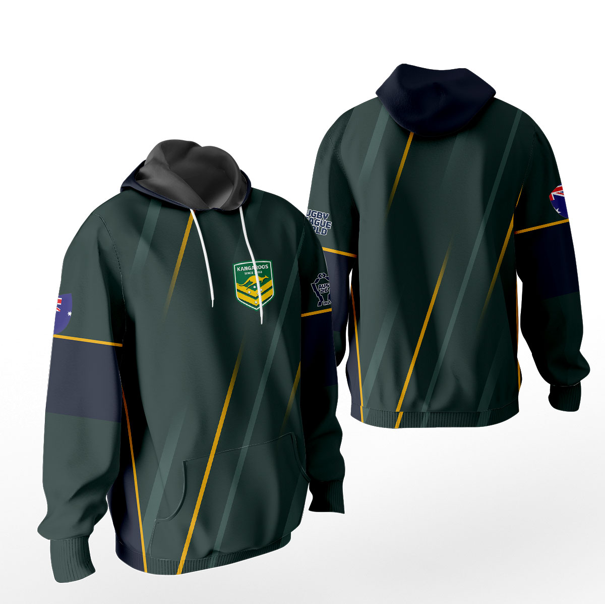Australia Rugby League – 2026 World Cup Apparel Collection MAU103 - Image 2