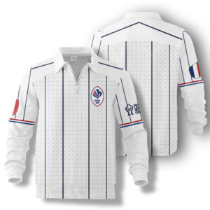 Pull 1/4 zippé France Rugby à XIII - Coupe du Monde 2026 MFR107