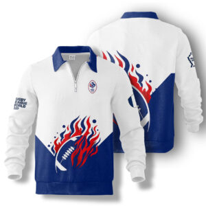 Pull 1/4 zippé France Rugby à XIII - Coupe du Monde 2026 MFR112