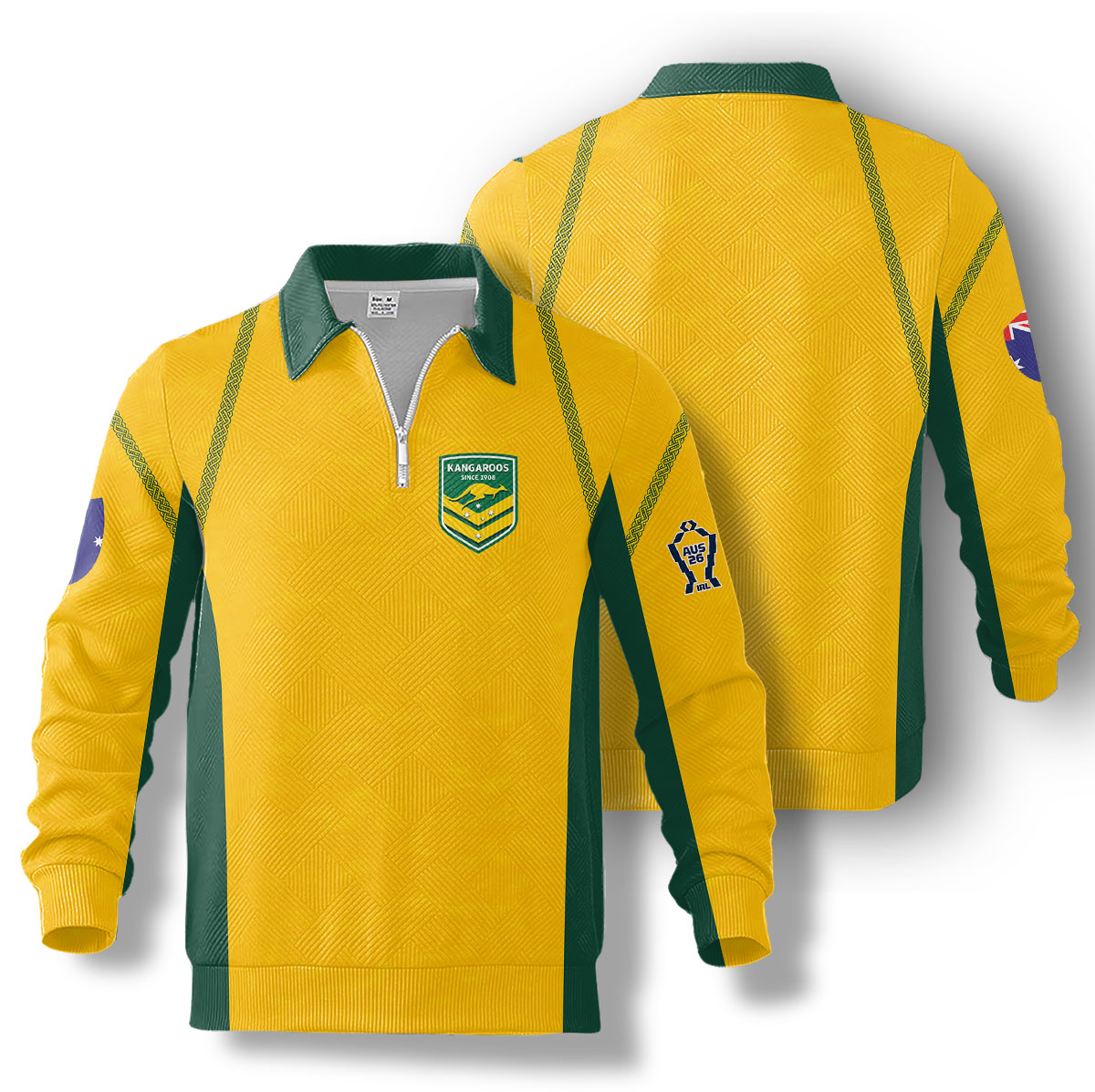 Australia Rugby League – 2026 World Cup 1/4-Zip Pullover MAU102