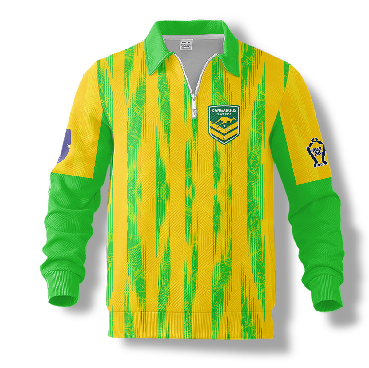 Australia Rugby League – 2026 World Cup 1/4-Zip Pullover MAU104 - Image 2