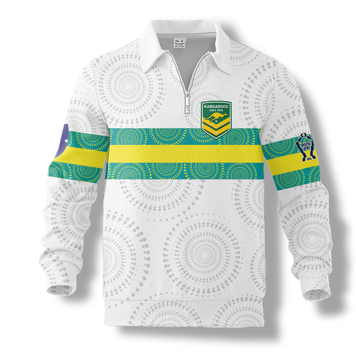 Australia Rugby League – 2026 World Cup 1/4-Zip Pullover MAU106 - Image 2