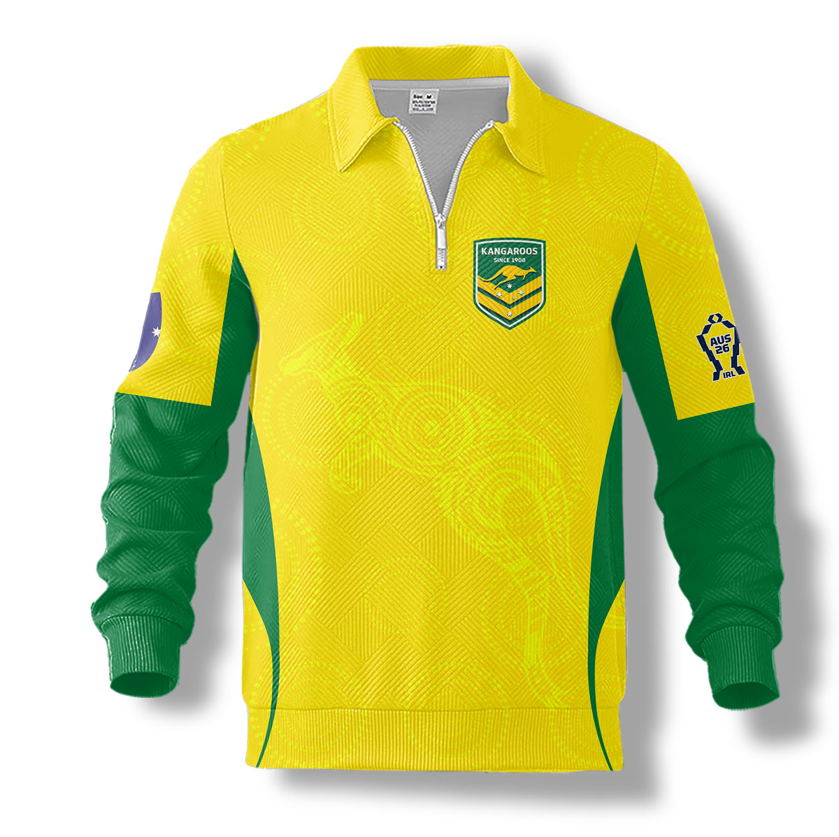 Australia Rugby League – 2026 World Cup 1/4-Zip Pullover MAU107 - Image 2