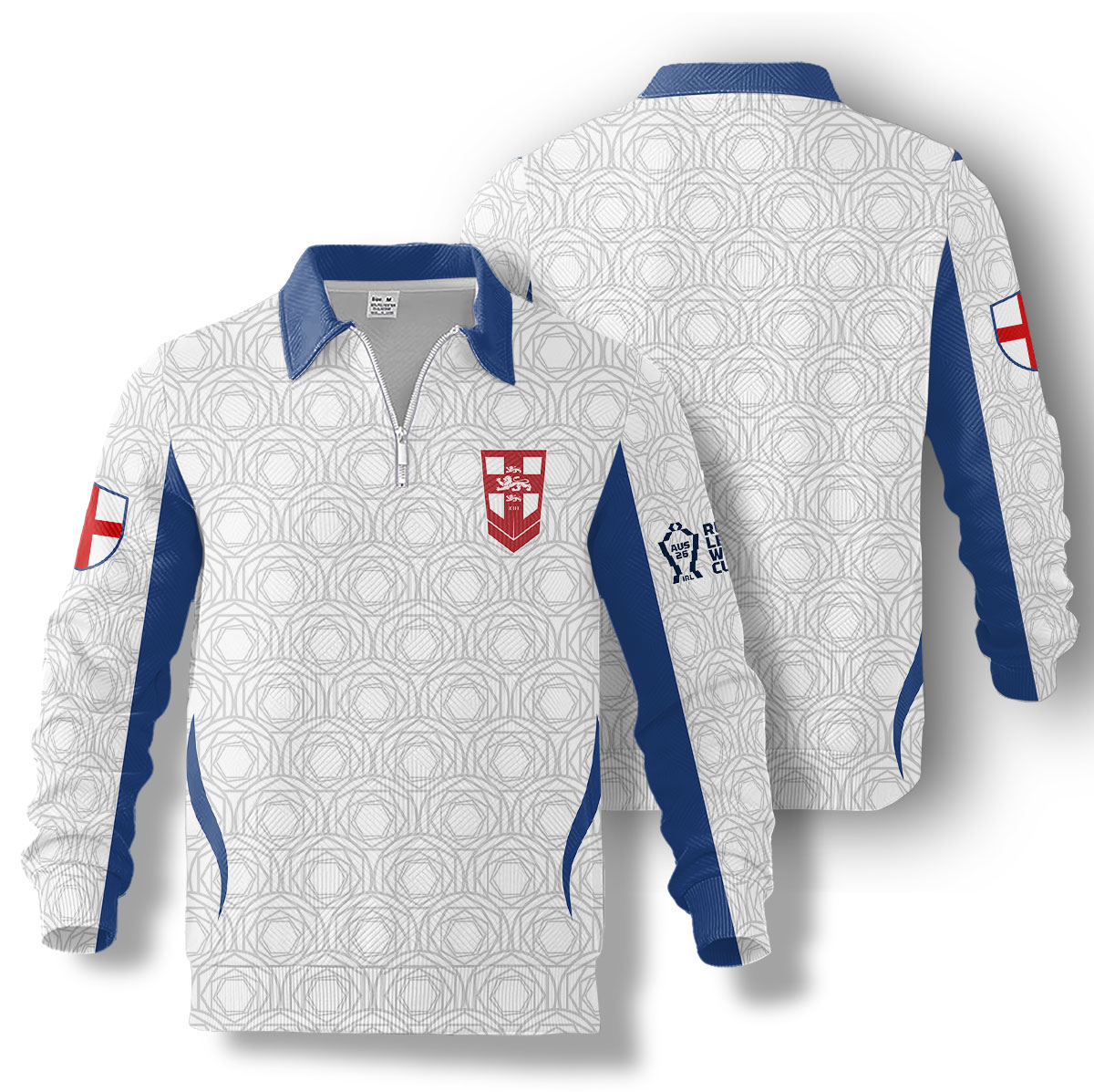 England Rugby League – 2026 World Cup 1/4-zip pullover MUK106