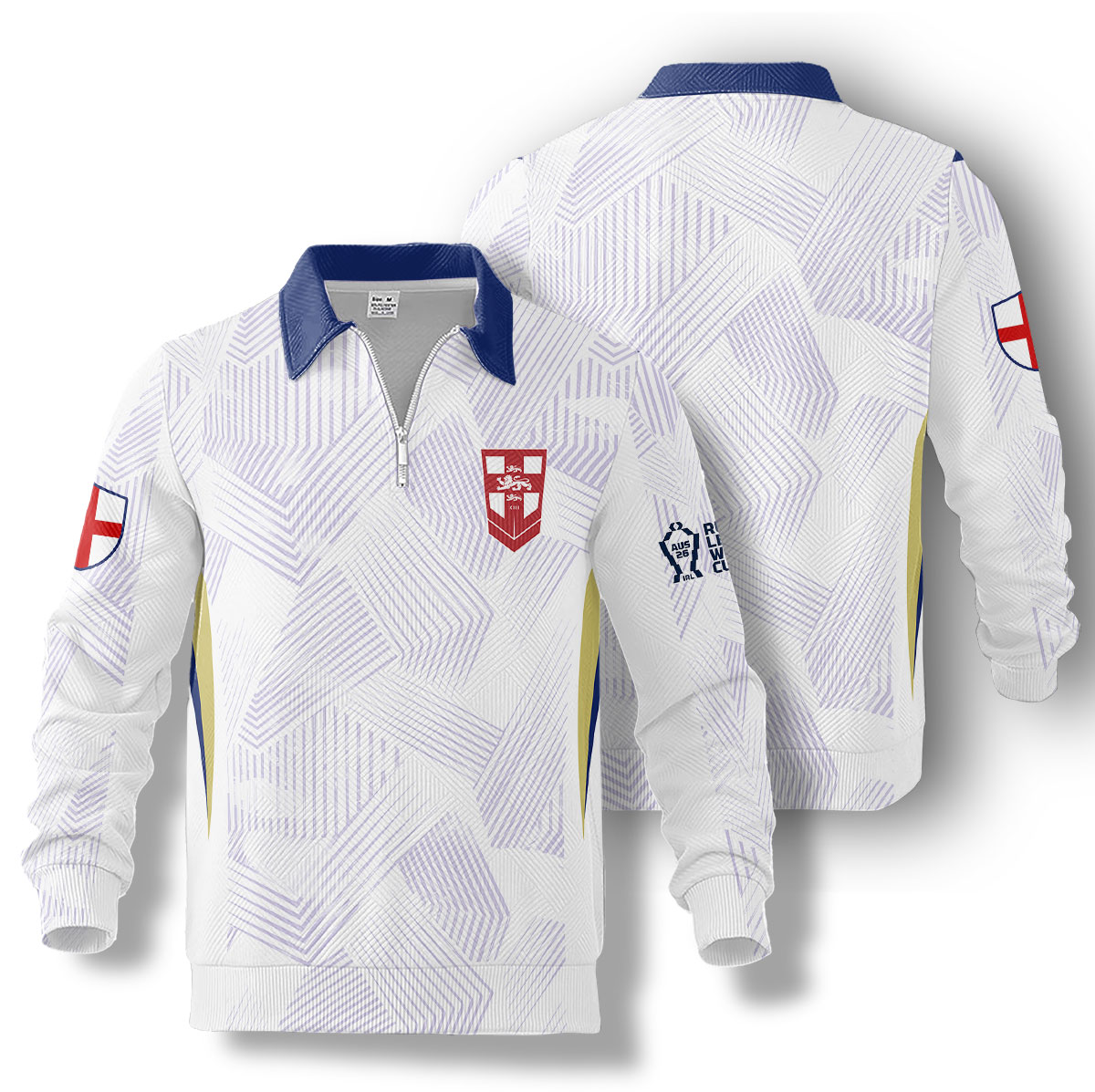 England Rugby League – 2026 World Cup 1/4-zip pullover MUK108