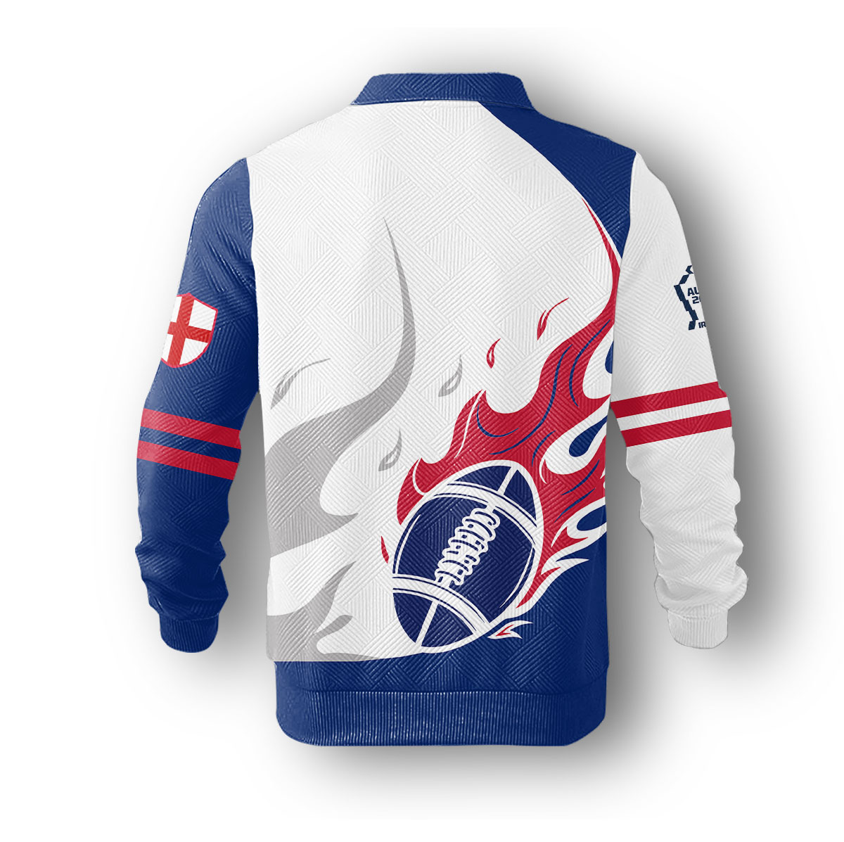 England Rugby League – 2026 World Cup 1/4-zip pullover MUK113 - Image 3